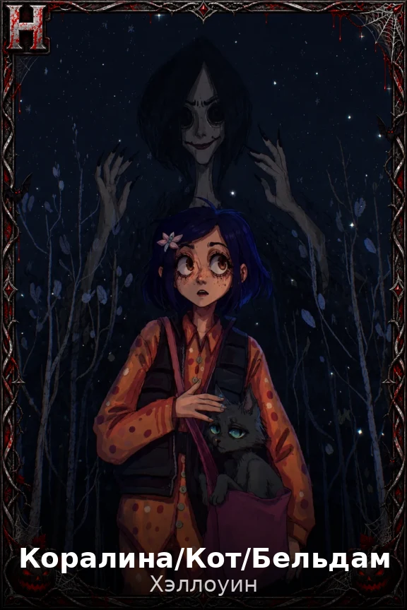 Коралина/Кот/Бельдам